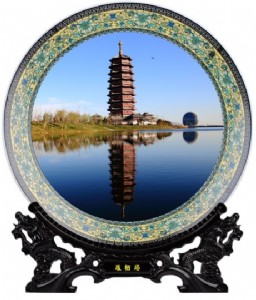 陶瓷裝飾盤定做 陶瓷掛盤生產(chǎn)廠家 景德鎮(zhèn)陶瓷禮品盤