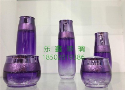 高檔化妝品瓶 化妝品套裝瓶蘭蔻小黑瓶膏霜瓶乳液精華液玻璃瓶