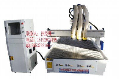 青島奧碩密度板三汽缸數(shù)控開料雕刻機(jī)廠家