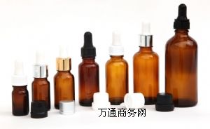 庫存供應(yīng)茶色精油瓶,玻璃瓶,圓形精油瓶