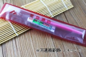 四星級(jí)酒店牙具/酒店一次性用品牙具/雙色/三面封包裝 酒店直