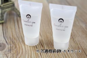 賓館洗發(fā)沐浴露15ml磨砂燙金軟管/可定制LOGO酒店一