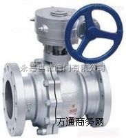 供應(yīng)Q341H-16C國(guó)標(biāo)碳鋼蝸輪硬密封球閥