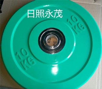 廠家直銷(xiāo)全膠杠鈴片黑色 彩色