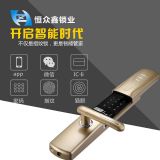 物聯(lián)網(wǎng)智能鎖(香檳金) 恒眾鑫鎖業(yè) z-enjoy