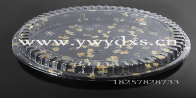 環(huán)保吸塑包裝 圓形壽司包裝盒